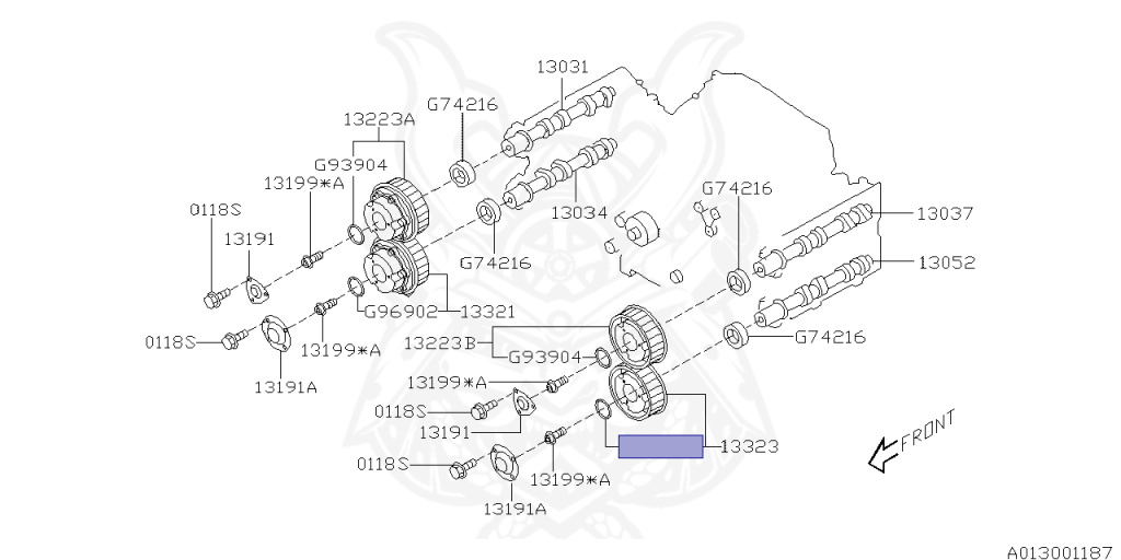 Subaru - Legacy B4 - BL5 - Jan-2003 - 20GT - Sedan - 4W - 5-speed automatic transmission - Right hand - EJ20