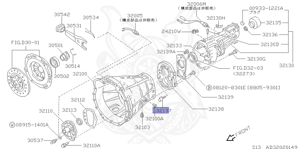 Nissan - Silvia - S13 - 1989 - J'S - HARDTOP(K) - MANUAL TRANSMISSION(MT) - CA18D