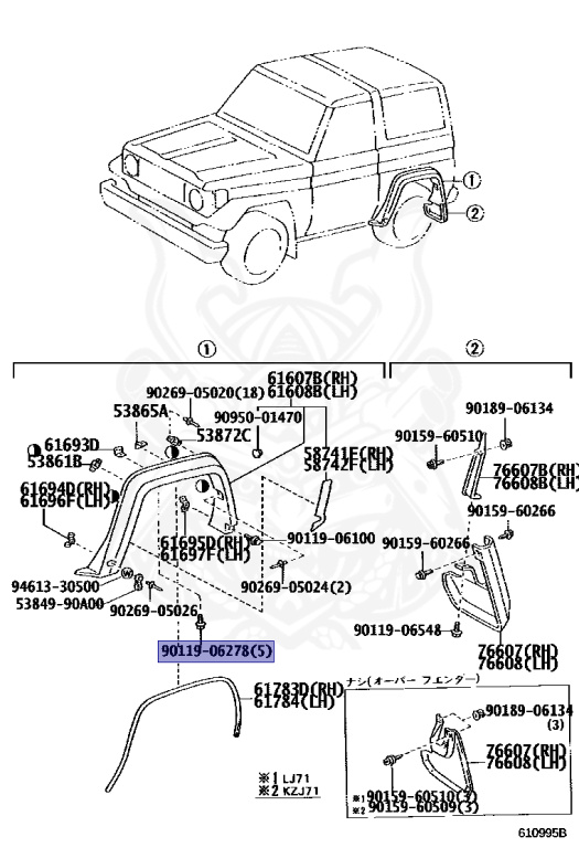 90119-06278 - Toyota - BOLT - Nengun Performance