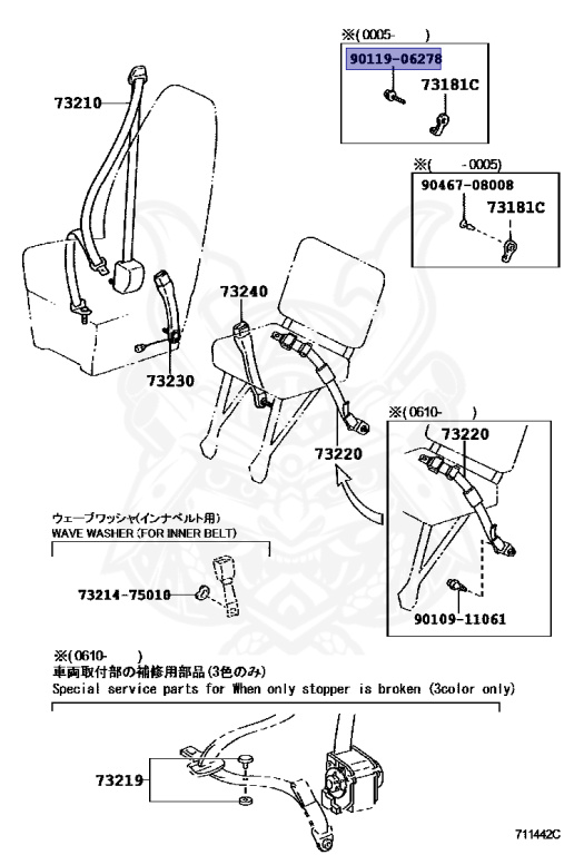 90119-06278 - Toyota - BOLT - Nengun Performance
