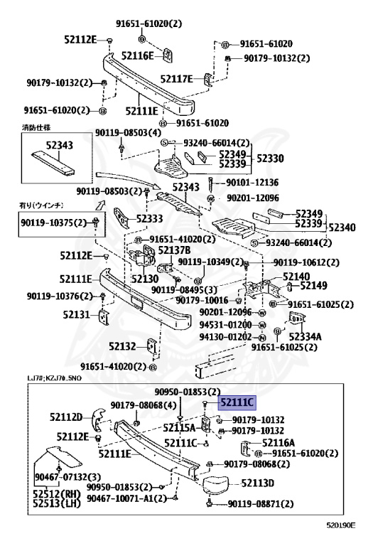 90112-10021 - Toyota - BOLT, ROUND HEAD SQUARE NECK - Nengun