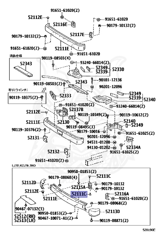 のん 90112-10021 - Toyota - BOLT, ROUND HEAD SQUARE NECK - Nengun