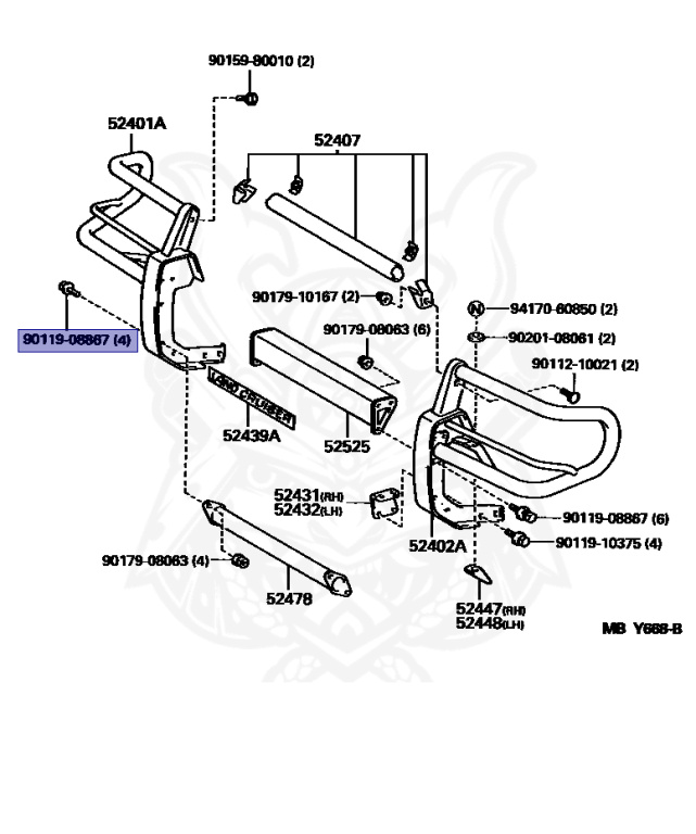 Toyota - Land Cruiser - FZJ80G - 1996 - VX LIMITED TYPE - Automatic - 1FZFE