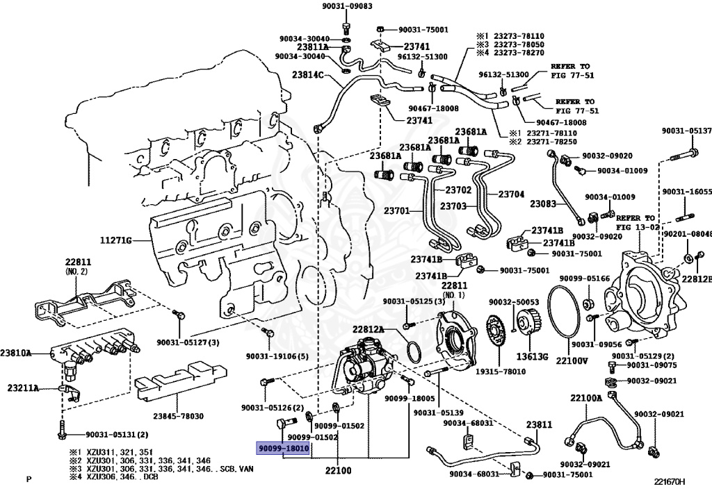Toyota - Dyna - XZU306 - 2004 - Automatic - S05D