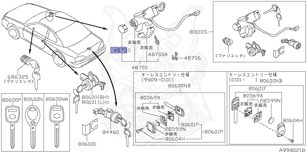 Nissan - Silvia - S15 - 2000 - SPEC S - HARDTOP(K) - MANUAL TRANS 5-SPEED(MT.F5) - TWO WHEELS STEERING(2WS) - SR20DE