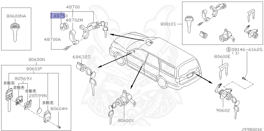 Nissan - Stagea - RS-Four - WGNC34 - 2000 - RS-FOUR V/25TRS-FOUR V - WAGON(W) - 4 WHEEL DRIVE(4WD) - AUTOMATIC TRANSMISSION(AT) - RB25DET