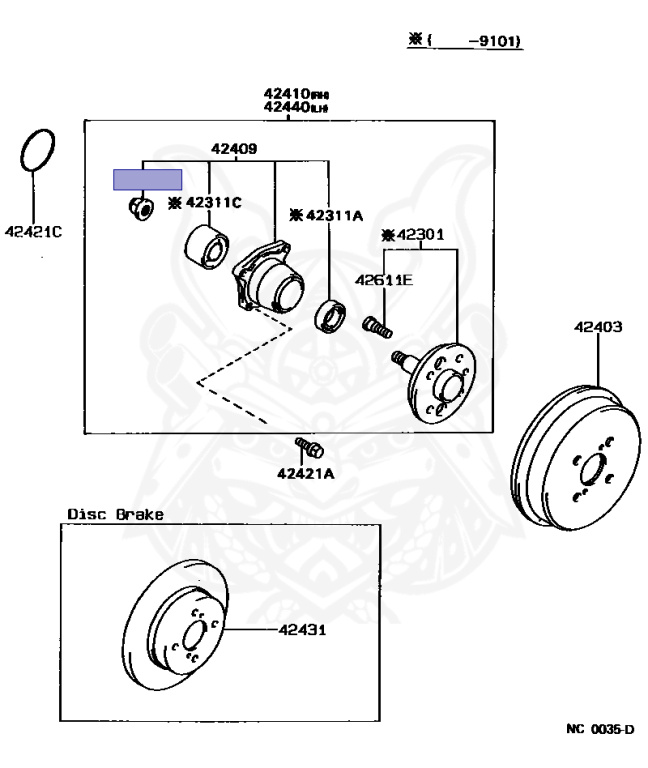 90179-20003 - Toyota - NUT - Nengun Performance