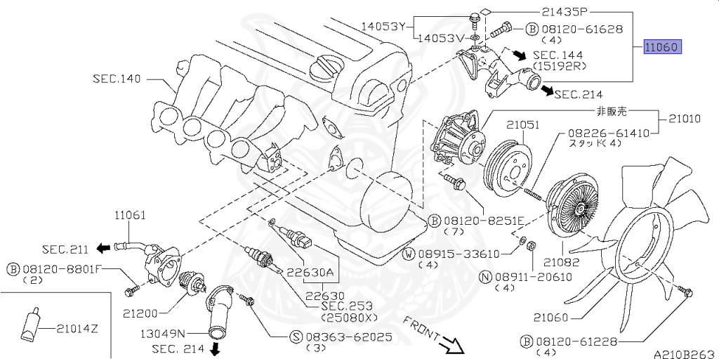Nissan - Silvia - S15 - 1999 - SPEC R - HARDTOP(K) - AUTOMATIC-FLOOR SHIFT(AT.F4) - TWO WHEELS STEERING(2WS) - SR20DET