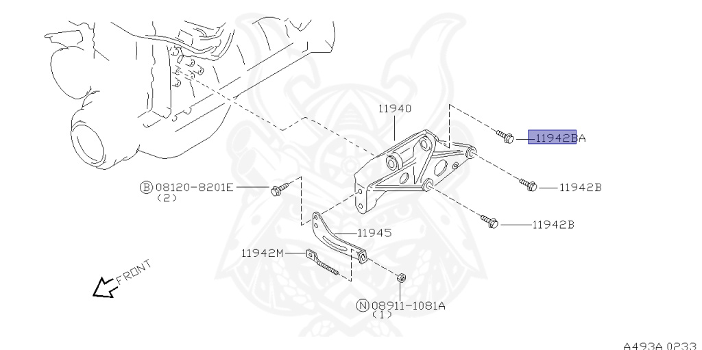 Nissan - Skyline - R33 GTS - R33 - 1993 - GTS25 - 4 DOOR SEDAN(4S) - 2 WHEEL DRIVE(2WD) - 5 SPEED A/T(AT.F5) - IRS TYPE(IRS) - RB25DE
