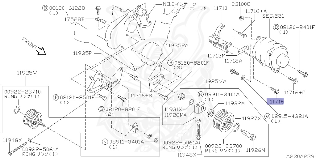 Nissan - Cima - FGY32 - 1994 - Type Limited - SEDAN(S) - 2-link standard (2WD.STD) - AUTOMATIC-FLOOR SHIFT(AT.F4) - VH41DE