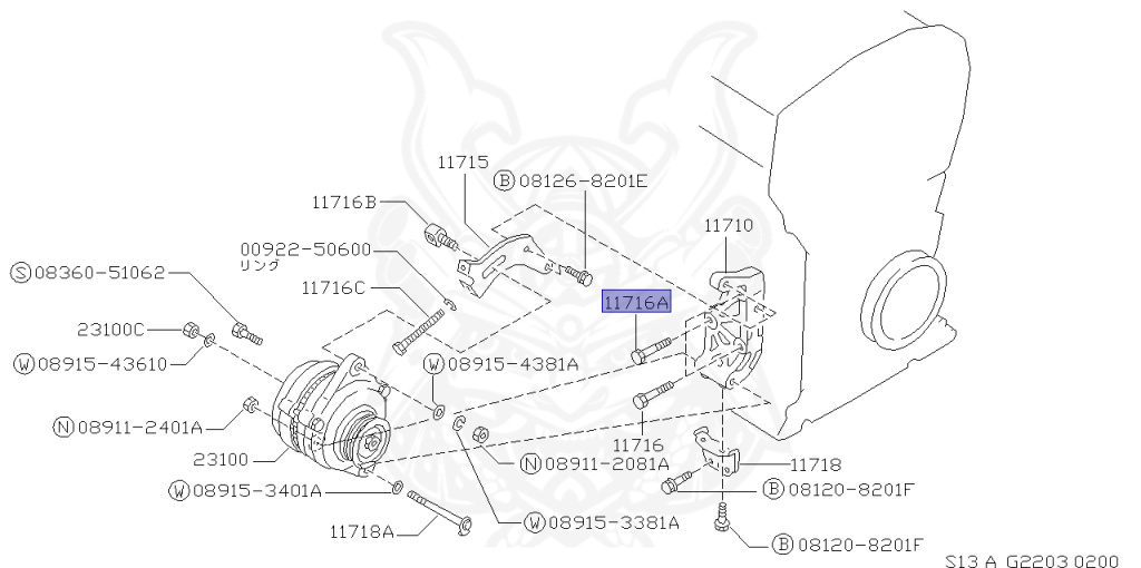 Nissan - Silvia - S13 - 1991 - Q'S - HARDTOP(K) - MANUAL TRANSMISSION(MT) - TWO WHEELS STEERING(2WS) - SR20D
