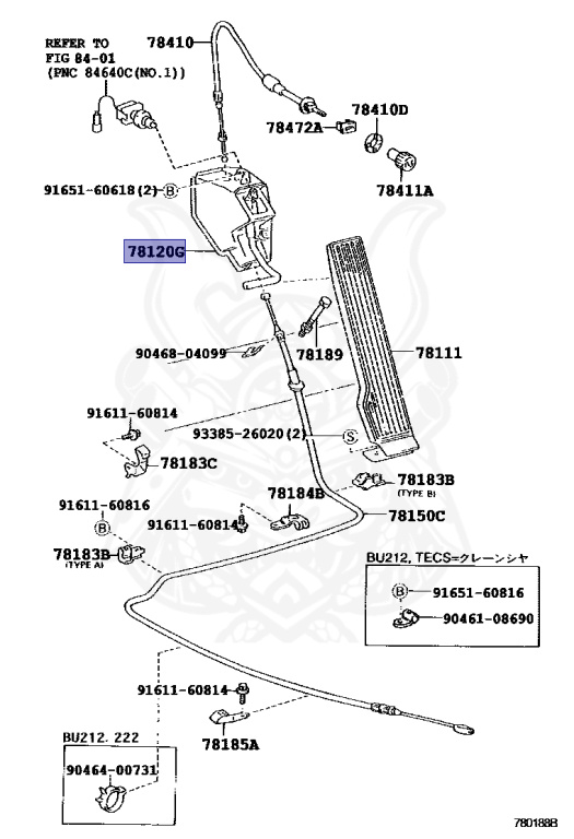 Toyota - Dyna - BU182 - 1997 - TRUCK - Manual - 15BF