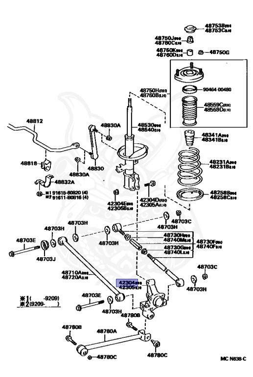 Toyota - Carina - AT192 - 1994 - SG TYPE - Manual - 5AFE