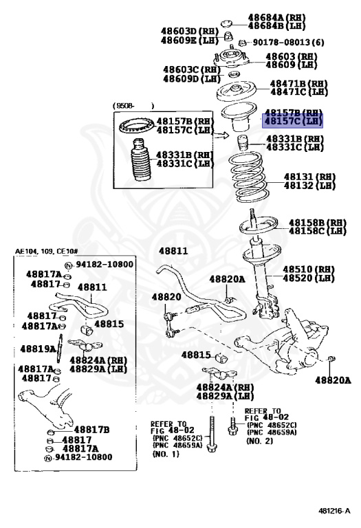 Toyota - Sprinter - EE107V - 1992 - XL TYPE - VAN - Manual - 3E