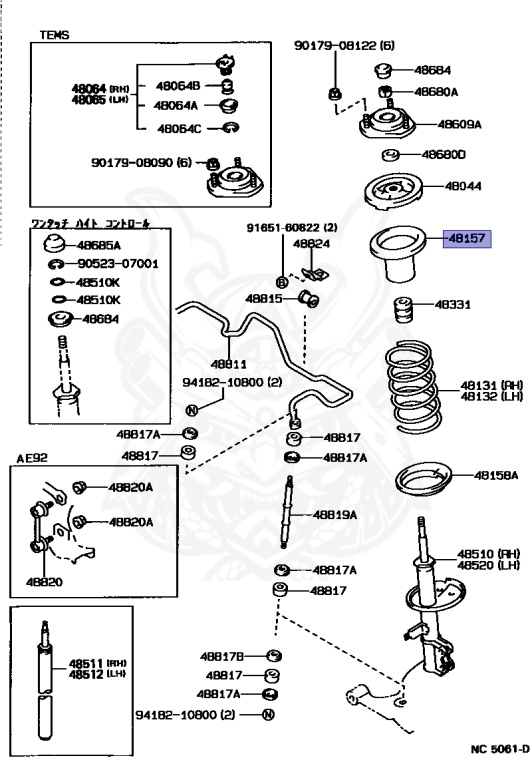 Toyota - Sprinter - EE90 - 1991 - DX TYPE - 4-DOOR - Manual - 2E