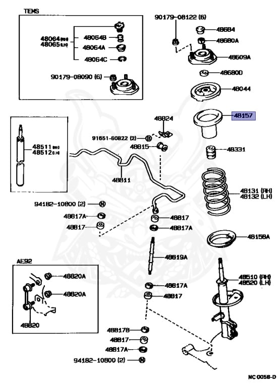 Toyota - Corolla - AE91 - 1988 - FX-ZI TYPE - 5-DOOR - Automatic - 5AFE