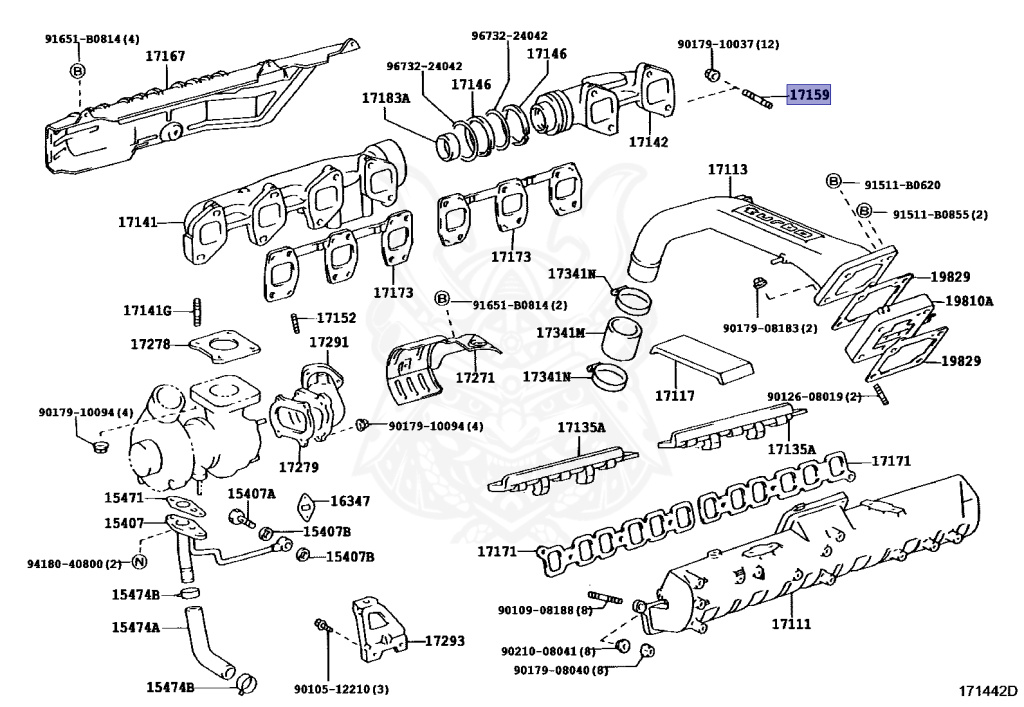 90116-10171 - Toyota - STUD BOLT - Nengun Performance