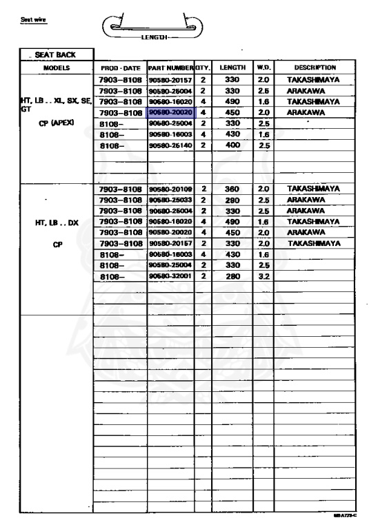 Toyota - Sprinter - AE70 - 1980 - SE TYPE - 2-DOOR - Automatic - 3AU