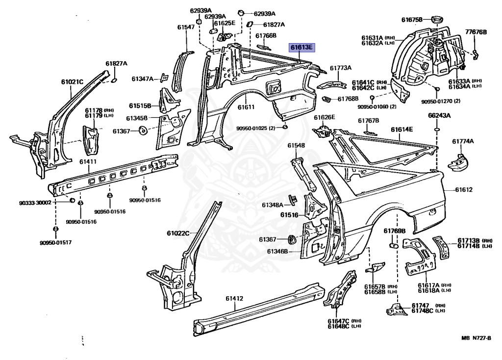 Toyota - Supra A70 MKIII - MA70 - 1989 - GT TURBO TYPE - LIFTBACK (AERO TOP) - Manual - 7MGTEU