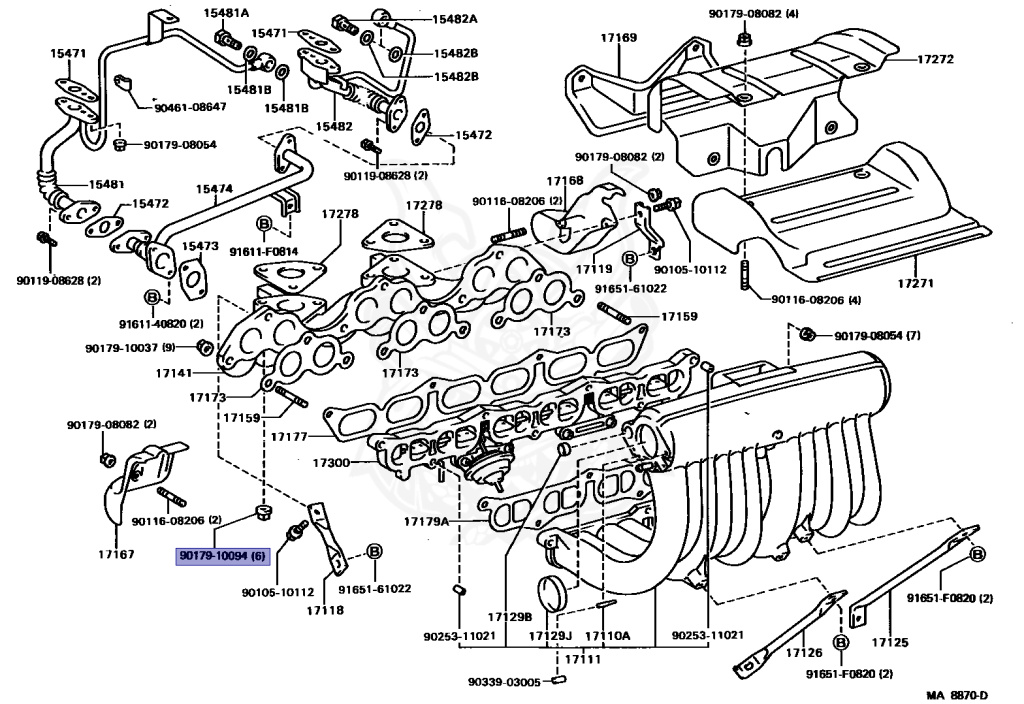 Toyota - Supra A70 MKIII - GA70 - 1986 - GT TURBO TYPE - LIFTBACK - Manual - 1GGTEU