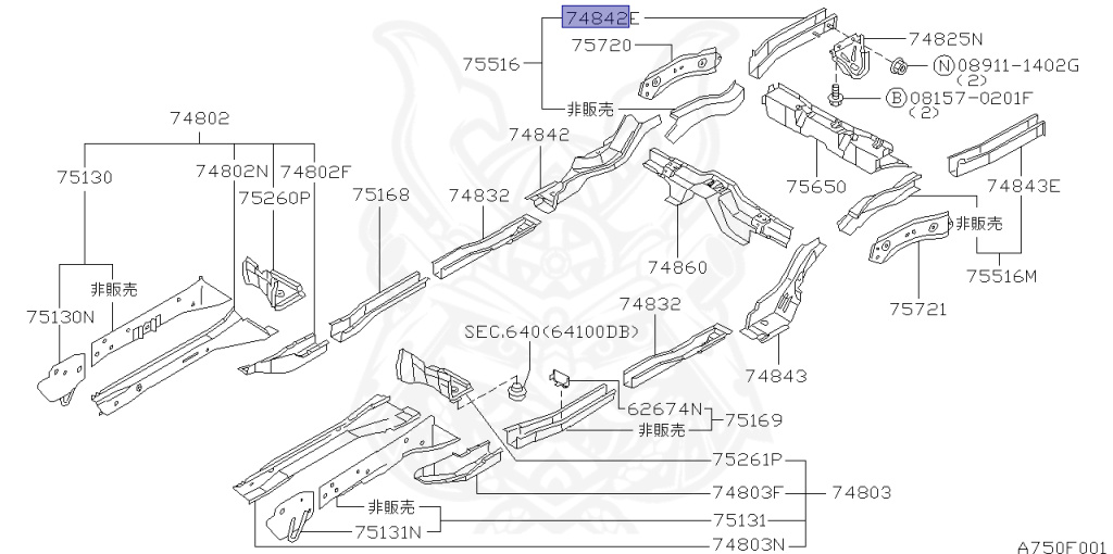 Nissan - Skyline - R34 25GTT - ER34 - 1998 - 25GT TURBO - 2 door hard top (2K) - MANUAL TRANS 5-SPEED(MT.F5) - Hi-Cas 2-Link (HI.2WD) - RB25DET