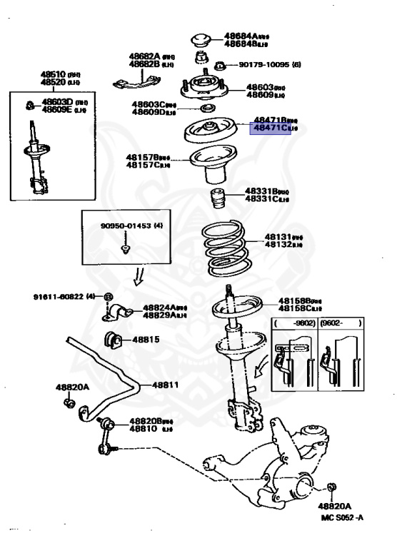 Toyota - Carina - CT195 - 1996 - SE TYPE - Manual - 2C