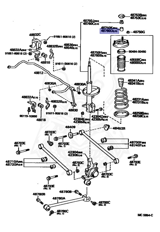 Toyota - Carina - CT195 - 1996 - SE TYPE - Manual - 2C