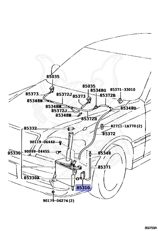 Toyota - Crown - JZS171W - 2002 - ATHLETE V TYPE - WAGON - Automatic - 1JZGTE