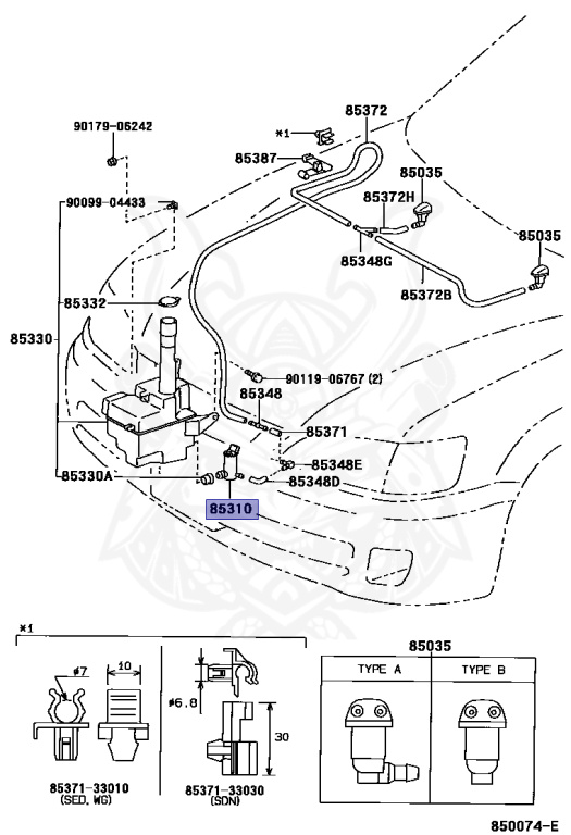 Toyota - Camry - SXV20W - 2000 - WAGON - 5SFE