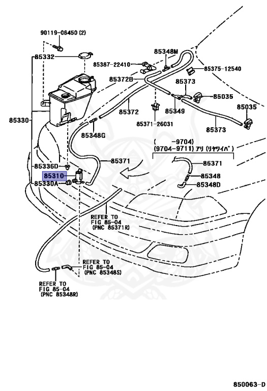Toyota - Carina - AT211 - 1996 - SI TYPE - Manual - 7AFE