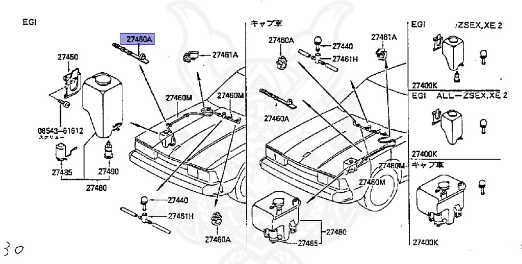 Nissan - Silvia - S110 - 1981 - HATCH BACK(HB) - AUTOMATIC TRANSMISSION(AT) - Z18E