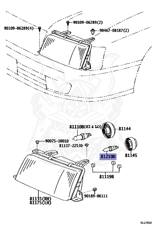 90981-13027 - Toyota - BULB - Nengun Performance
