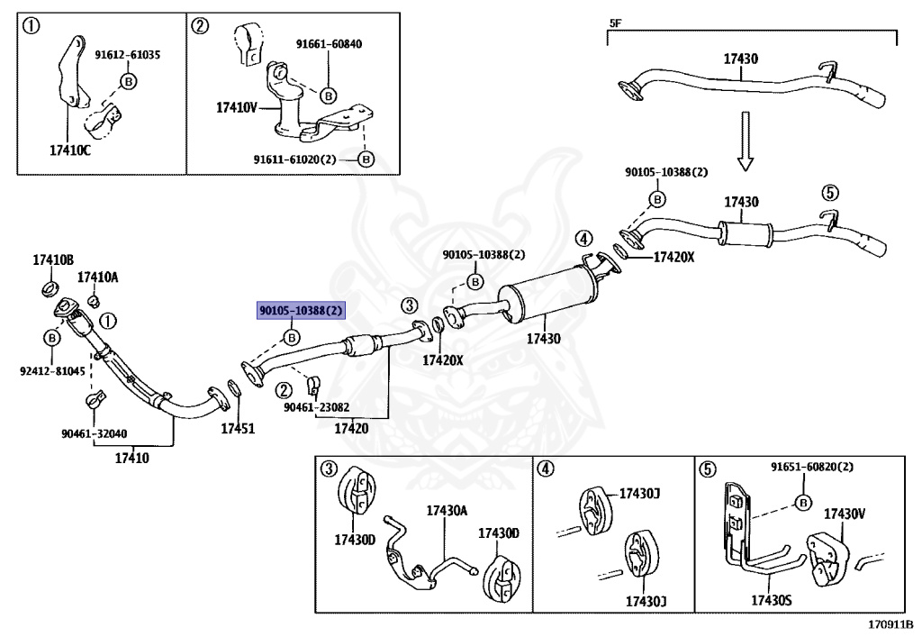 Toyota - Hilux Surf - KZN130W - 1995 - SSR-XSSR-VSSR-GSSR-X WIDE TYPE - WAGON - Automatic - 1KZTE