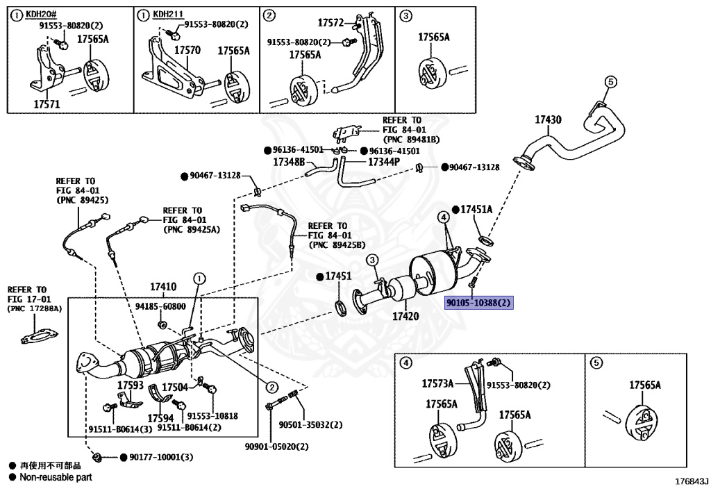 90105-10388 - Toyota - BOLT - Nengun Performance