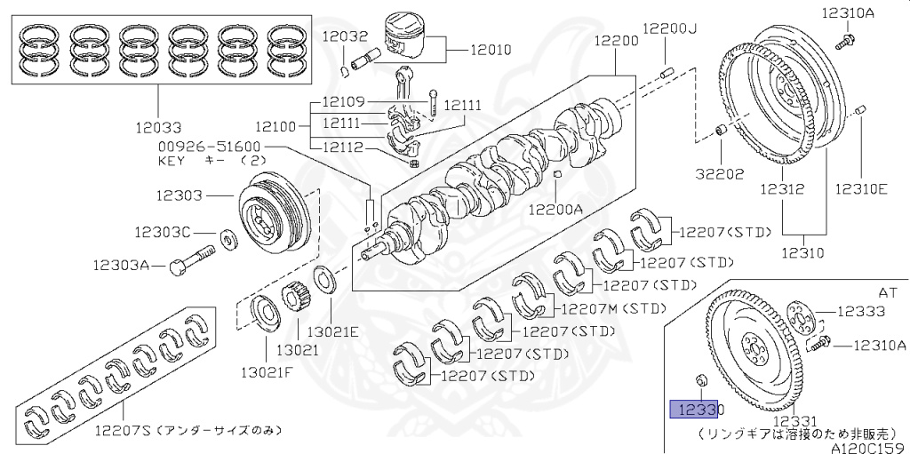 Nissan - Skyline - R32 GTS - R32 - 1989 - GTS - 2-door sports coupe (2K) - 2 WHEEL DRIVE(2WD) - AUTOMATIC TRANSMISSION(AT) - RB20D
