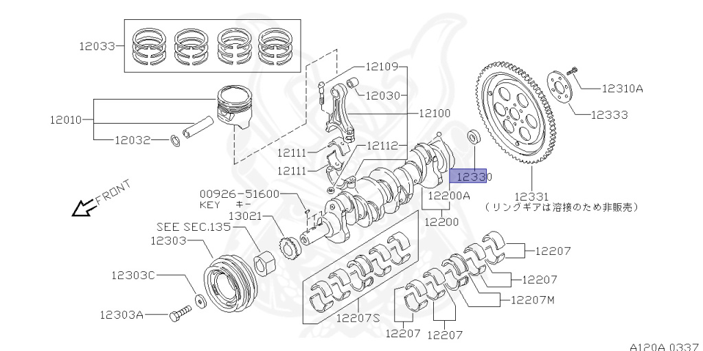 Nissan - Largo - W30 - 1998 - Highway Star Touring - WAGON(W) - AUTOMATIC TRANSMISSION(AT) - KA24DE
