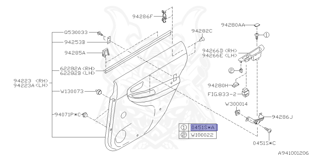 Subaru - Impreza WRX STI - GDB - Jan-2000 - STI - Sedan - 4W - 6-speed manual transmission - Right hand - EJ207