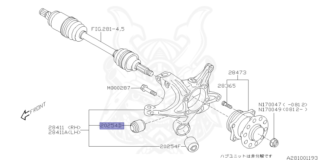 Subaru - Impreza WRX STI - GVB - Jan-2012 - ｽﾍﾟﾂｸCS - Sedan - 4W - 6-speed manual transmission - Right hand - EJ207