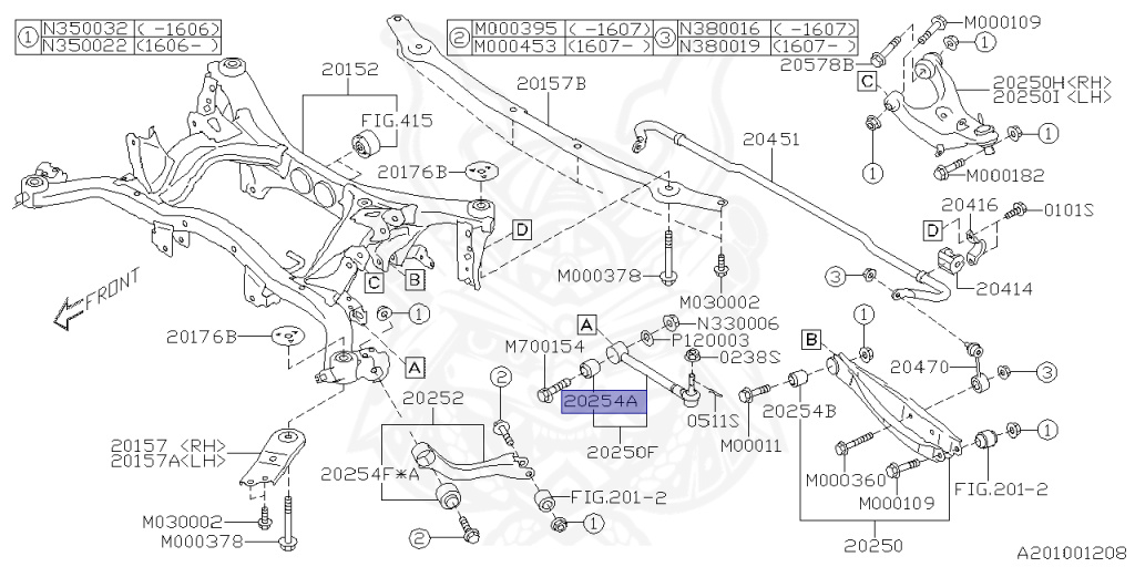 Subaru - Levorg - VMG - Jan-2018 - STISP - Wagon - 4W - Torque converter type double-header transmission - Right hand - FA20