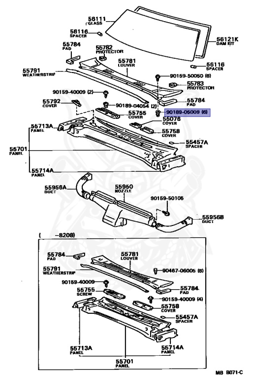 Toyota - Cresta - LX60 - 1983 - SUPER CUSTOM TYPE - 4-DOOR HARDTOP - Manual - L