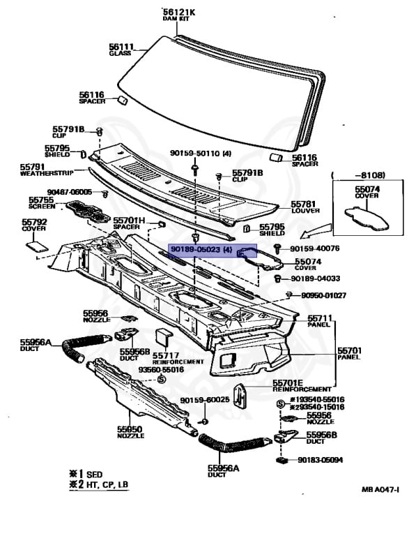 90189-05023 - Toyota - CLIP - Nengun Performance