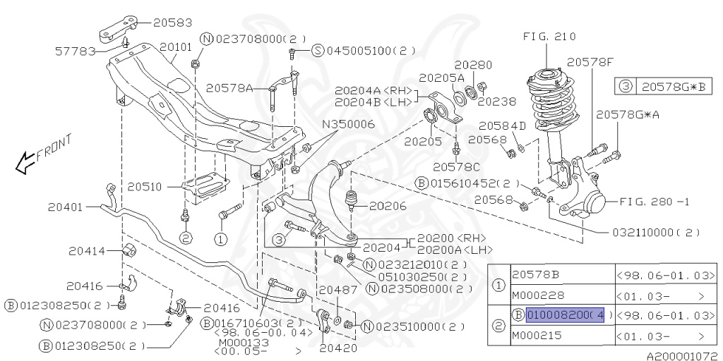 Subaru - Legacy Touring Wagon - BH5 - Jan-2001 - Dec-2001 - GTLTD - Wagon - F4WD - Automatic transmission - Right hand - EJ20