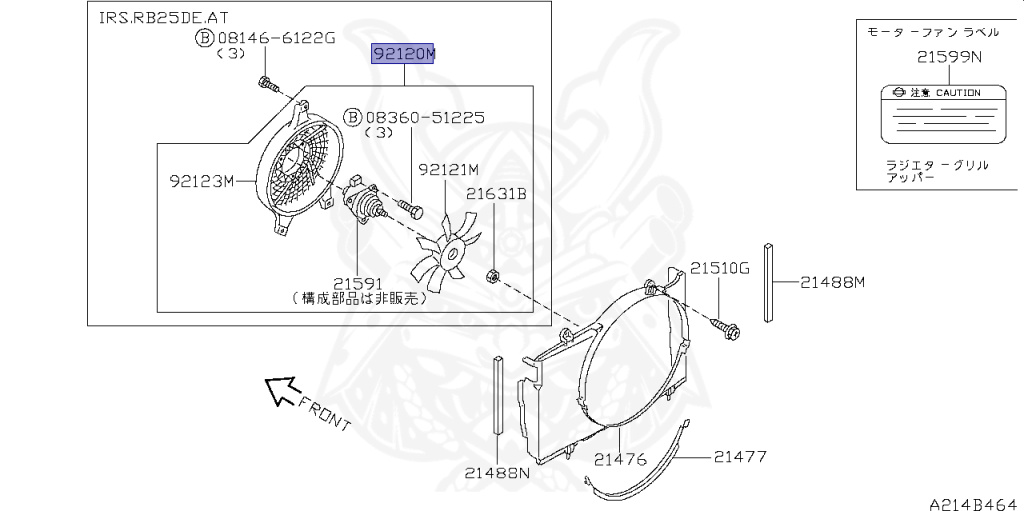 Nissan - Skyline - R34 25GT - ENR34 - 1998 - 25GT - 4 DOOR SEDAN(4S) - AUTOMATIC-FLOOR SHIFT(AT.F4) - High cast, 2-link (IRS.2WD) - RB25DE