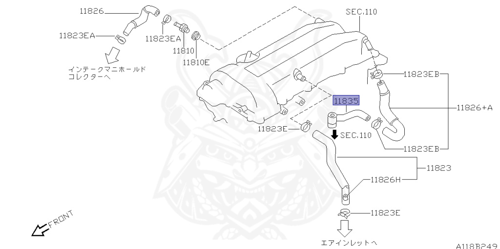 Nissan - Silvia - S15 - 1999 - SPEC R - HARDTOP(K) - AUTOMATIC-FLOOR SHIFT(AT.F4) - TWO WHEELS STEERING(2WS) - SR20DET
