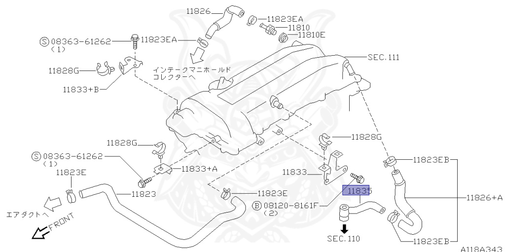 Nissan - Silvia - S15 - 1999 - SPEC S - HARDTOP(K) - AUTOMATIC-FLOOR SHIFT(AT.F4) - TWO WHEELS STEERING(2WS) - SR20DE