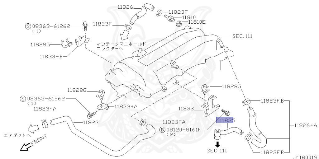 Nissan - Silvia - S14 - 1998 - QS - HARDTOP(K) - MANUAL TRANSMISSION(MT) - TWO WHEELS STEERING(2WS) - SR20DE