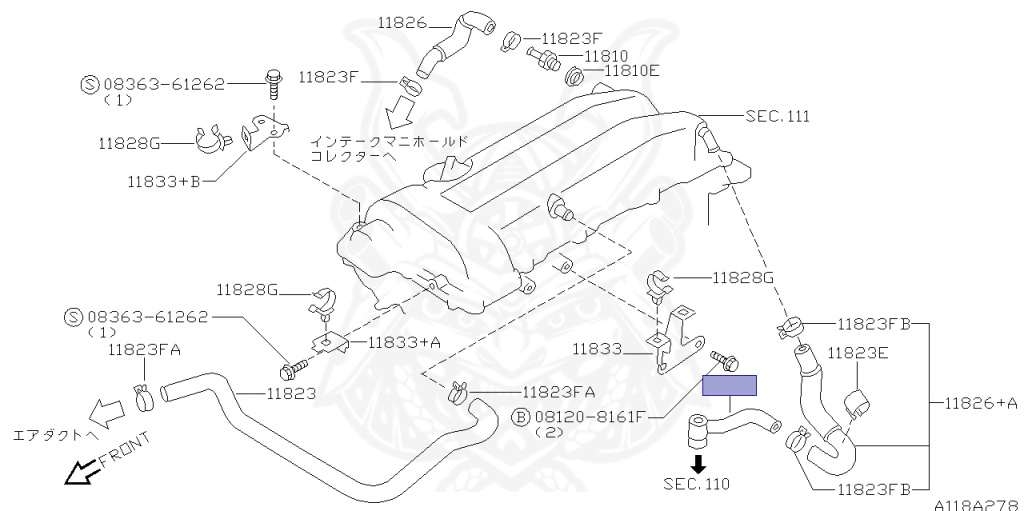 Nissan - Silvia - S14 - 1993 - JS - HARDTOP(K) - MANUAL TRANSMISSION(MT) - TWO WHEELS STEERING(2WS) - SR20DE