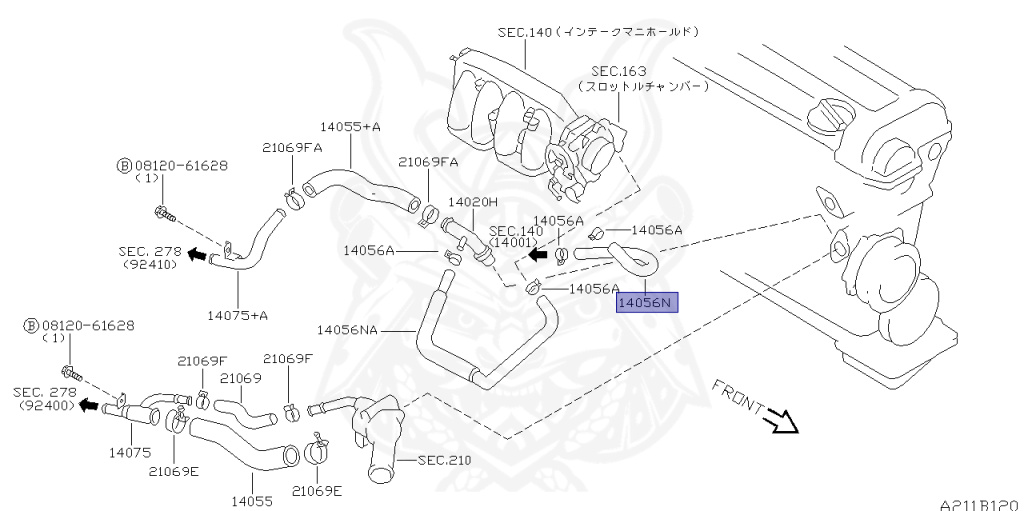 Nissan - Silvia - S15 - 2001 - SPEC R - HARDTOP(K) - AUTOMATIC-FLOOR SHIFT(AT.F4) - TWO WHEELS STEERING(2WS) - SR20DET