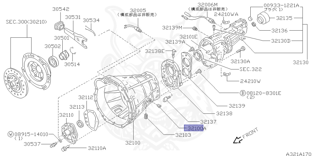 Nissan - Laurel - C33 - 1988 - Extra - HARDTOP(K) - MANUAL TRANSMISSION(MT) - IRS TYPE(IRS) - RD28