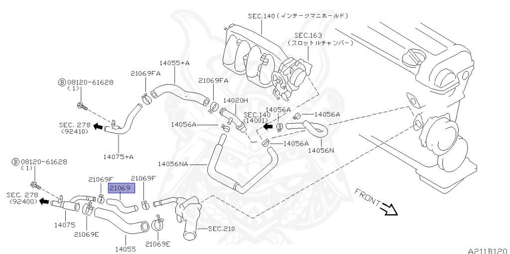 Nissan - Silvia - S15 - 2001 - SPEC R - HARDTOP(K) - AUTOMATIC-FLOOR SHIFT(AT.F4) - TWO WHEELS STEERING(2WS) - SR20DET